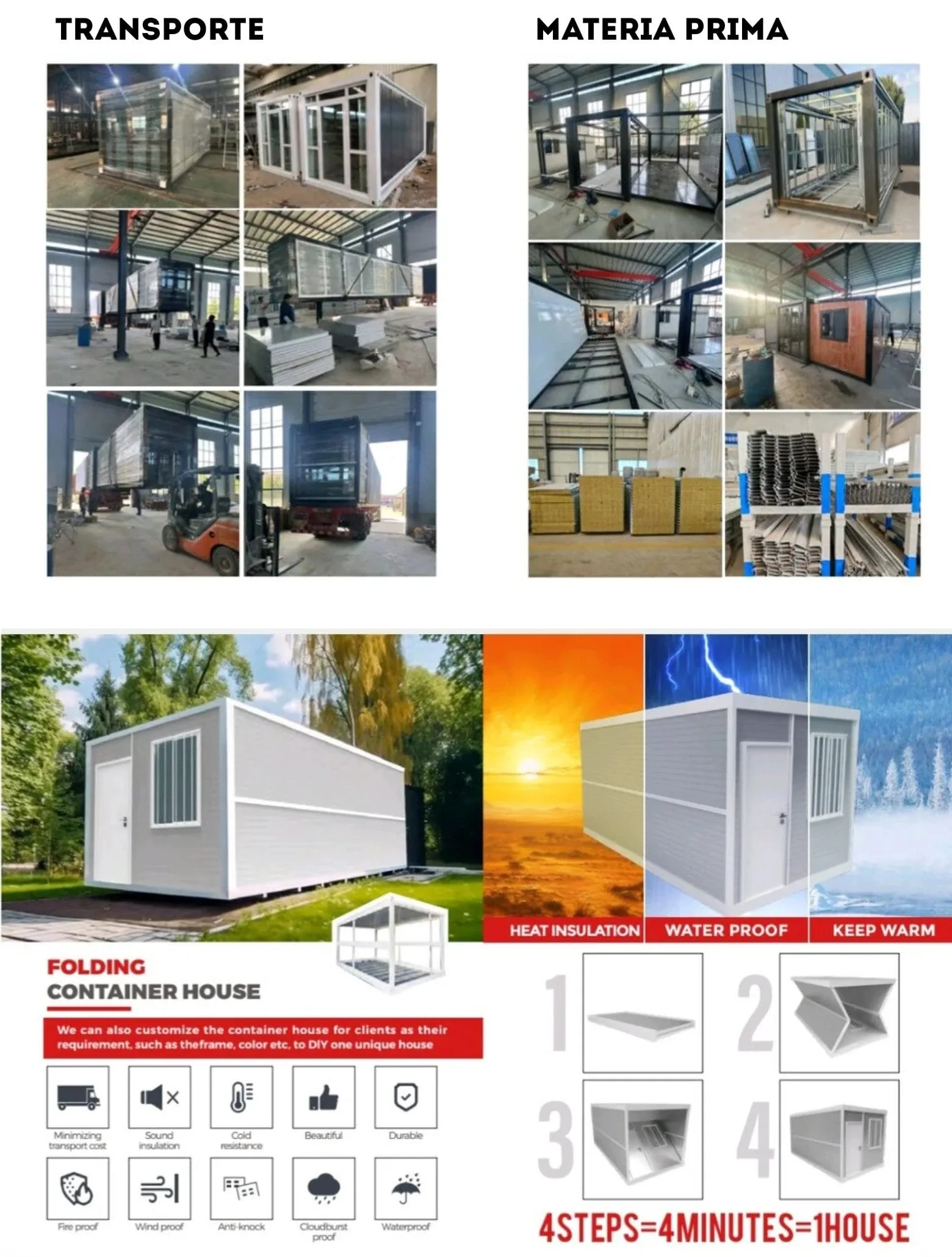 Contenedores plegables