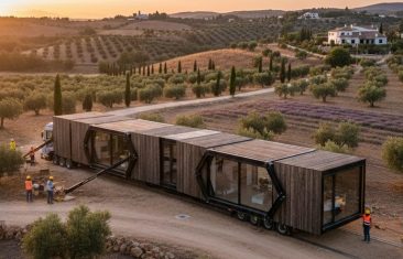 Revolución de la casa móvil y casas plegables en España
